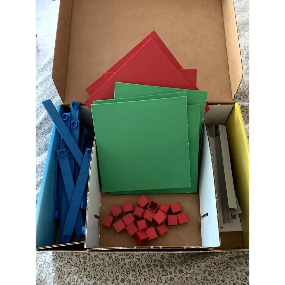 Math-U-See Algebra/Decimal Insert Kit – Homeschool Manipulatives Complete